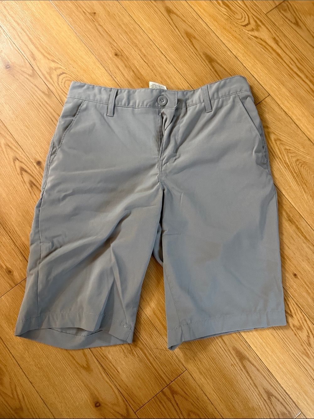 urban pipeline Light Gray Men's Flat-Front Shorts